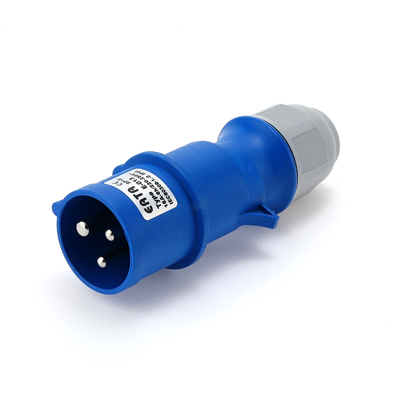 6A/32A 3-Poliger Luftfahrt-Stromstecker IP44 Wasserdichter & Explosionsgeschützter Industriestecker für Schrankbeleuchtung & Audiogeräte – Detail 12