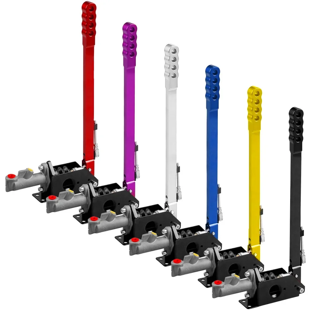 63cm Car Drift Handbrake Universal Aluminum Racing Modification Hydro E-Brake Long Arm Lever Park Brake Vertical Hydro Handbrake