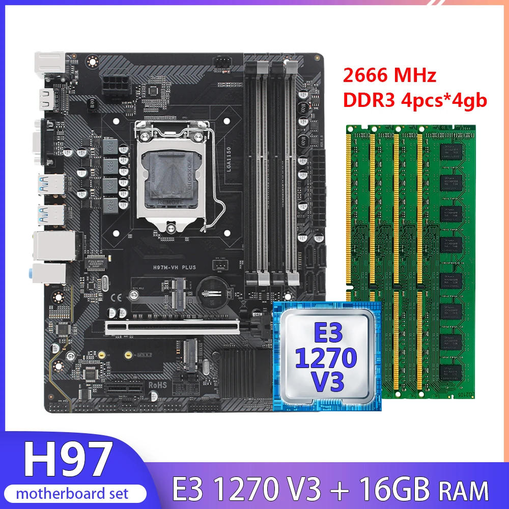 CPU マザーボード セット Xeon E3 1270 1155