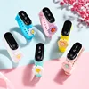 New Xiaomi LED Flower Cute Cartoon Waterproof Sports Bracelet Touch Anime Character Mickey Luminous Cartoon Watch Birthday Gifts 1