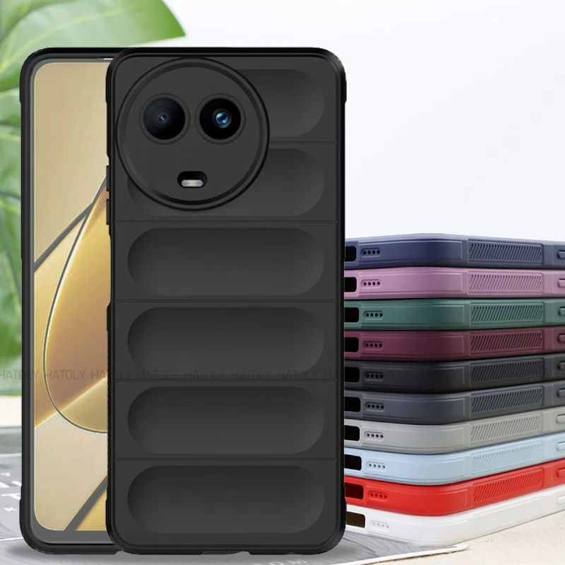 Per Realme Narzo 60X Custodia Realme Narzo 60X 60 Pro Cover Skin-Friendy Smooth Tpu Cover Posteriore Protettiva In Silicone Antiurto