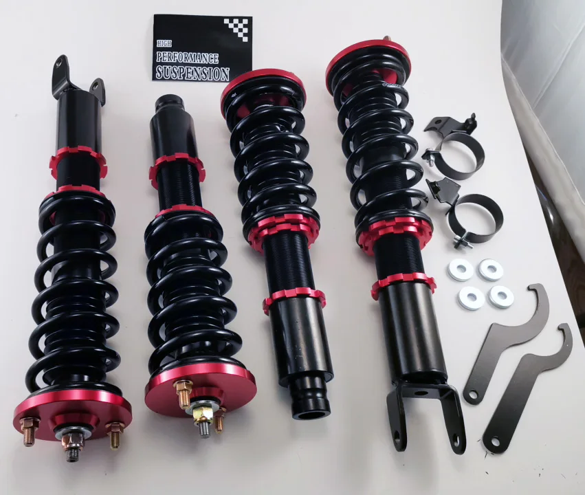 

Coilovers Spring Struts Racing Suspension Coilover Kit Front Rear Shock Absorber For Many Different Car