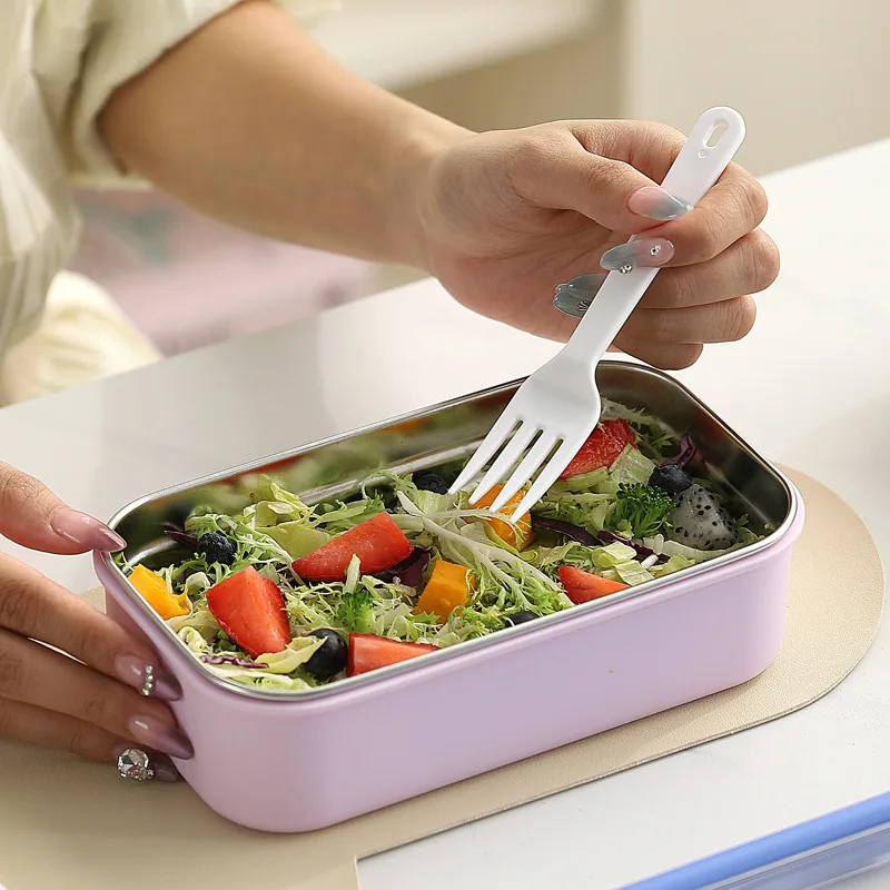 Stainless Steel Bento Box Microwave Food Container
