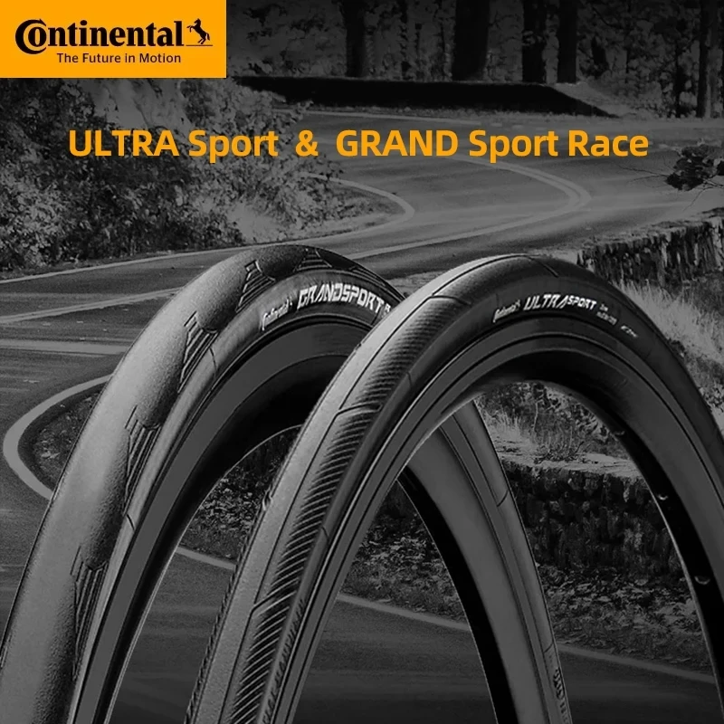 1 Stück Continental Rennradreifen ULTRA Sport III & GRAND Sport Race 700× 25C 700x28C Faltbarer Fahrrad-Gravel-Reifen Schwarz Braun Skin – Detail 6
