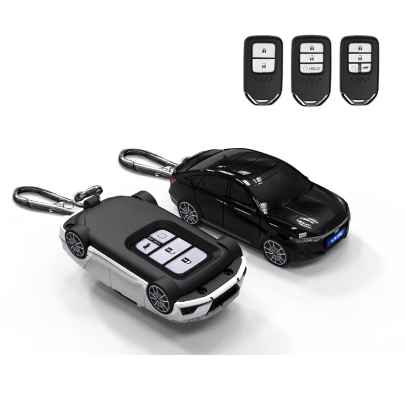 Für honda accord auto styling schlüssel etui für honda crv CR-V fit civichr-v hrv city odyssey XR-V autos chl üssel fall abdeckung fob schlüssel bund – Detail 4