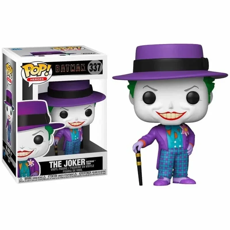 thumbnail image 1 of 2025 FUNKO POP - Figuras de acción de vinilo de edición limitada de BATMAN THE JOKER n.° 337, los más nuevos, para niños, 1 of 5