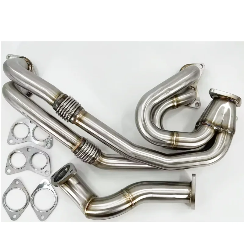 

Custom auto parts performance modified 304 stainless steel exhaust header