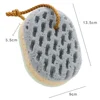 2 Pcs Bath Sponge Exfoliator Shower Sponges Scrubbers Bathing Tools Sponges For Bath Brushes Household Merchandises Bath 6