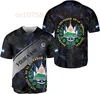 New El Salvador  Custom Name Baseball Shirt Jersey Summer New Fashion 3DPrint Funny Beach Short Sleeve Sport Casual 5