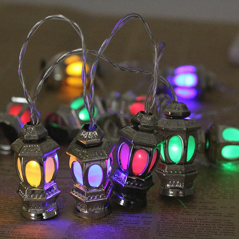

Ramadan Decorations Moon Star Led Light Eid Mubarak String Lights for Home Islam Muslim Hajj Kareem Eid Al Adha Lantern Decor