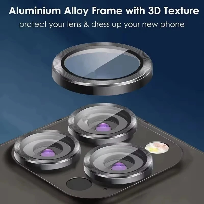 Camera Lens Glass Protector For iPhone 17 15 16 13 12 11 14 Pro Max 12 13 Mini Protective Glass For iPhone 16 15 14 Plus 17 Air 2