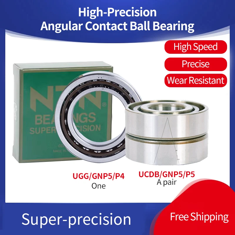 

NTN JAPAN Angular Contact Ball Bearing High-Precision 7820 7821 7822 UCG UCDB CDB GL GNP4 GNP5