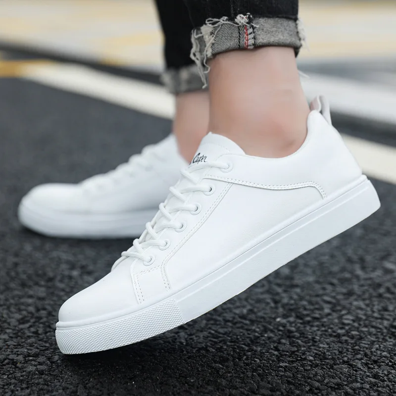 Zapatillas De Deporte De Tablero Blanco Para Hombre Zapatos Masculinos 