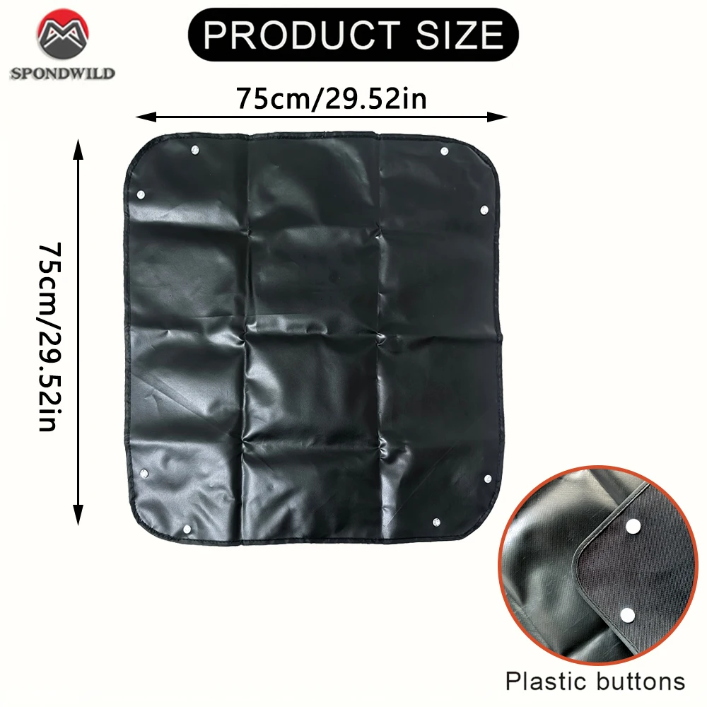 Foldable Waterproof Planting Mat Set - Reusable Gardening and Potting Pad