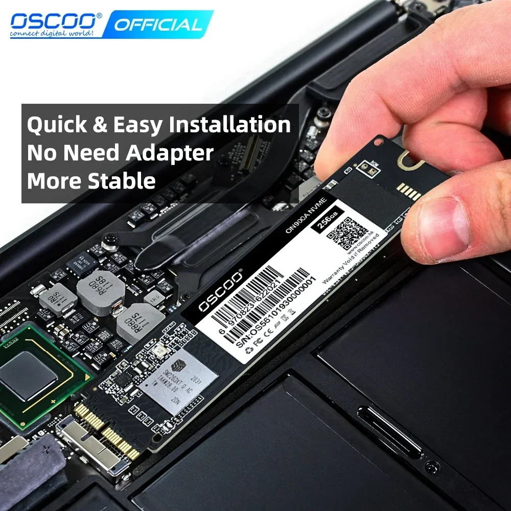 Ssd Portátil para Apple Macbook Pro 2023 Compatível com Macbook Pro A1465 A1466 Mac Air Ssd 20132023 A1502 1tb - Imagem 4