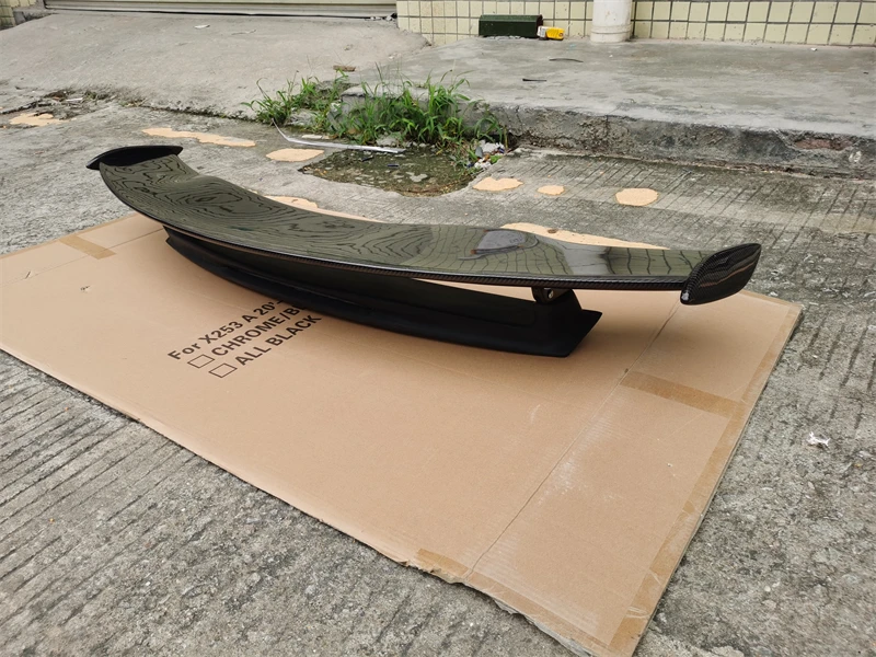 For Mercedes Benz AMG GT GTS GTC 2015-2023 Real Carbon Fiber Spoiler REAR WING TRUNK LIP SPOILERS High Quality GTR Splitters 54 - Racext For Mercedes Benz AMG GT GTS GTC 2015-2023 Real Carbon Fiber Spoiler REAR WING TRUNK LIP SPOILERS High Quality GTR Splitters - - Racext 53