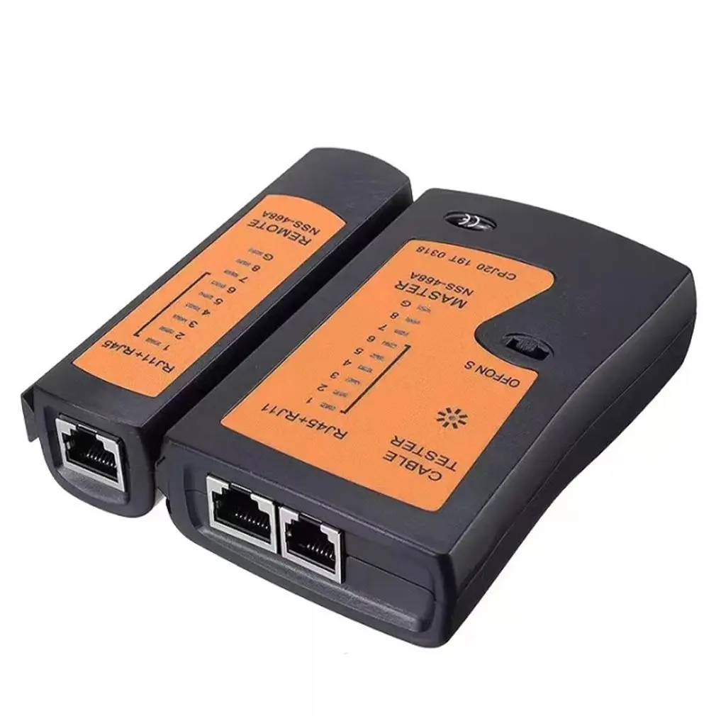 네트워크 케이블 테스터 Rj45 Rj11 Rj12 Cat5 Utp 전문 LAN 이더넷 도구 감지기 휴대용 네트워킹 도구 네트워크 수리 도구