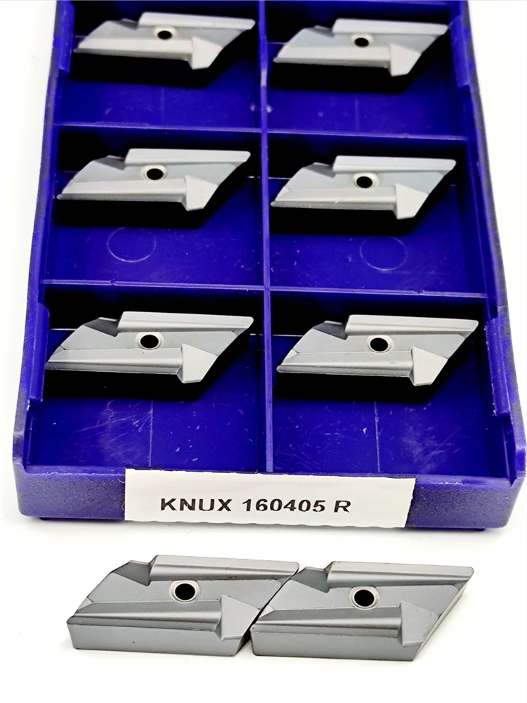 

KNUX160405R LT10 High Quality Carbide Inserts Turning Metal Lathe Tool KNUX 160405R Milling Insert Cutting Tool KNUX160405R LT1