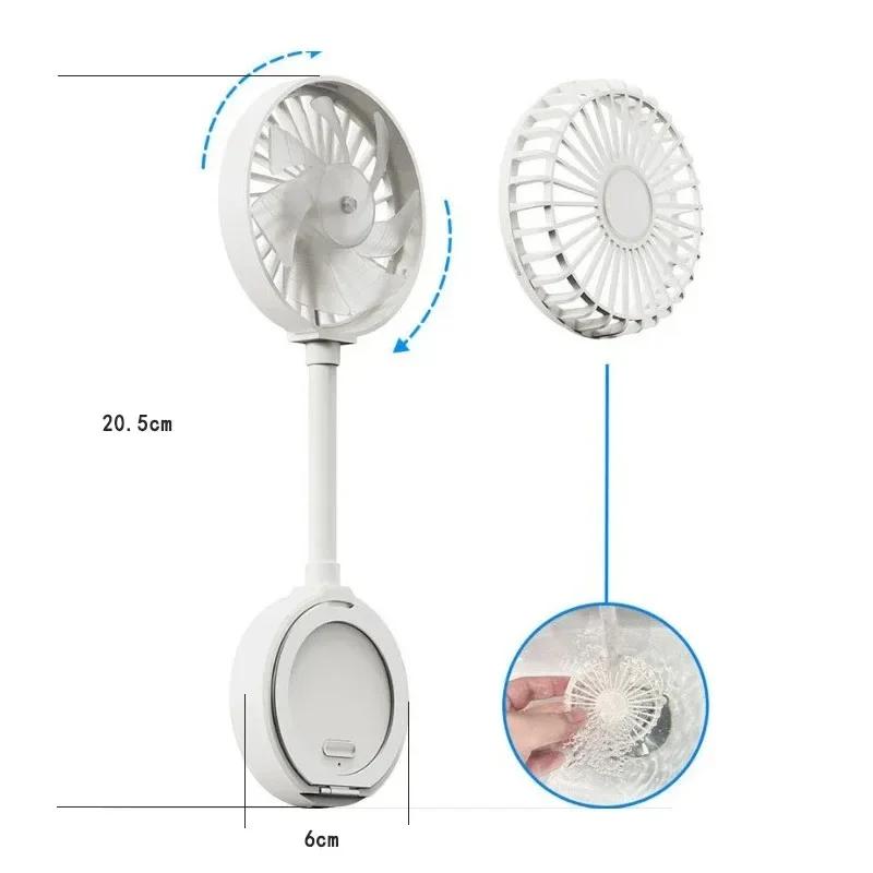Compact Foldable Magnetic Fan
