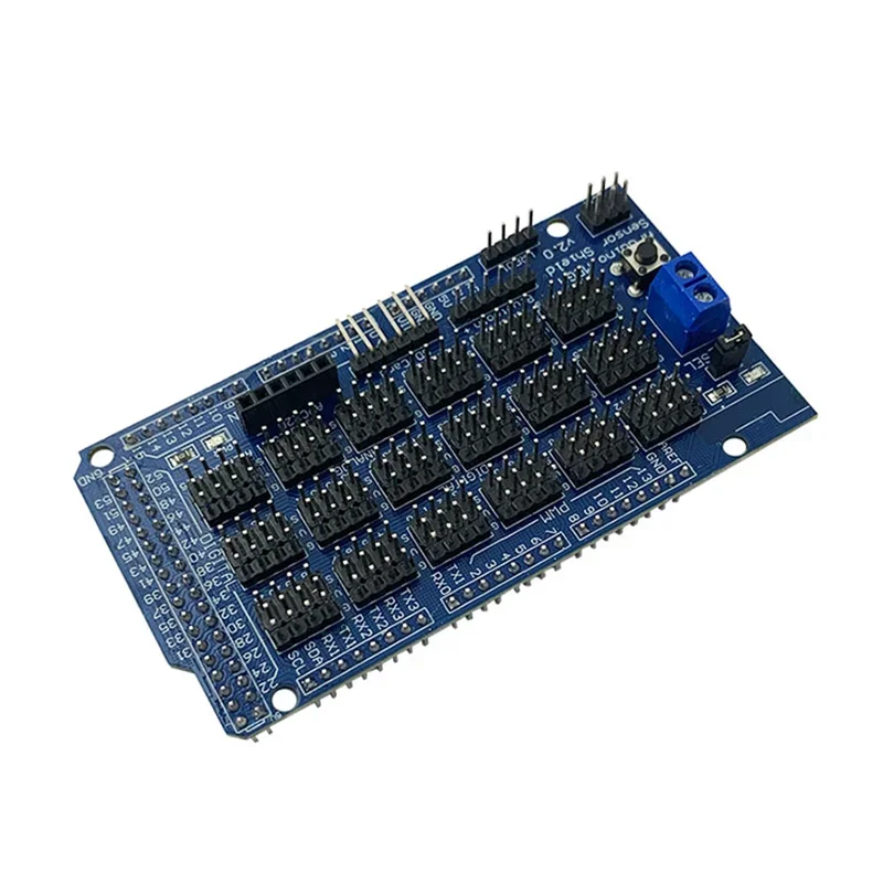 10 Pz Per Arduino Mega 2560 Sensor Shield V1.0 V2.0 Scheda Di Sviluppo Espansione Sup Iic Bluetooth Sd Parti Del Robot Fai Da Te