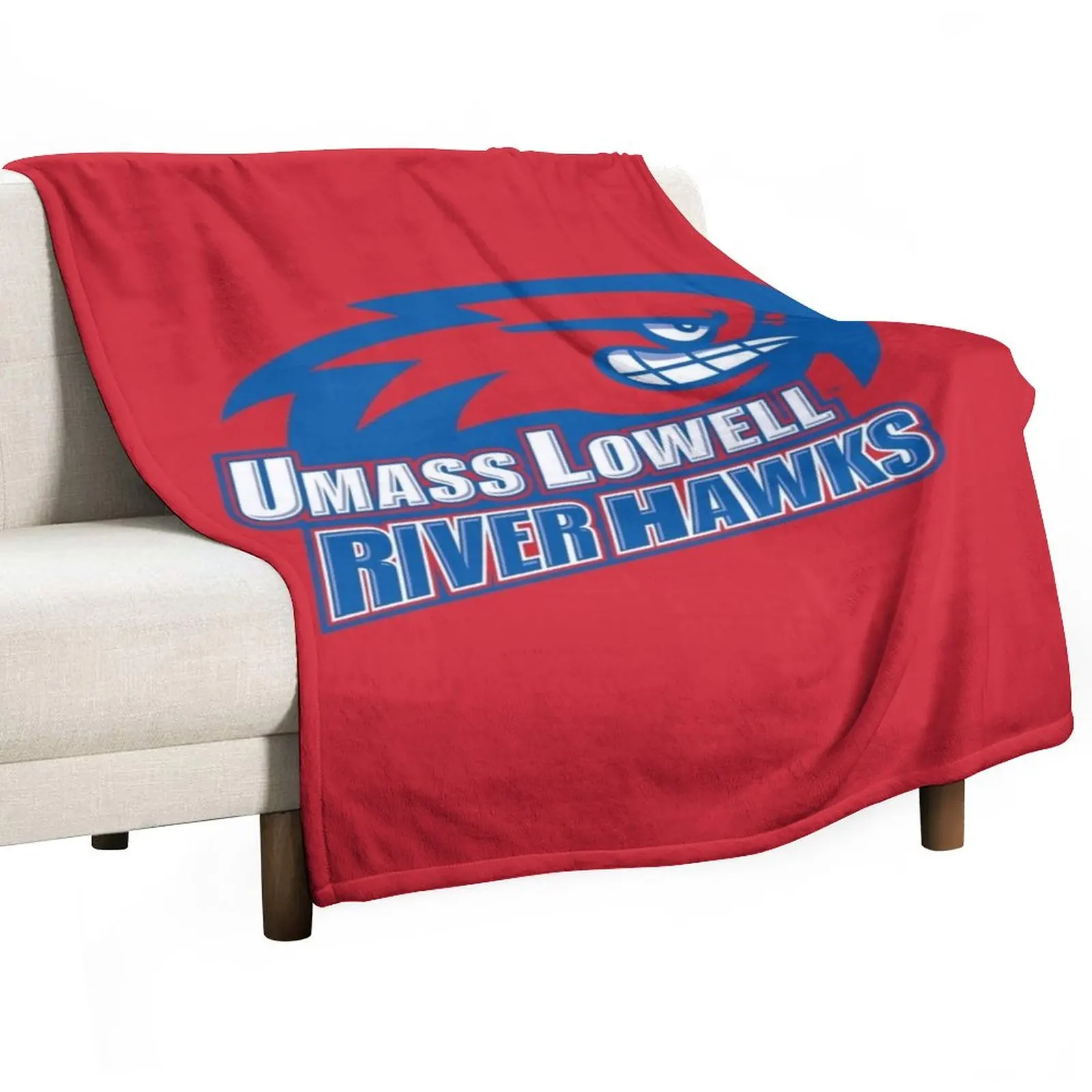 

University of Massachusetts Lowell Throw Blanket Shaggy Blanket Summer Blanket