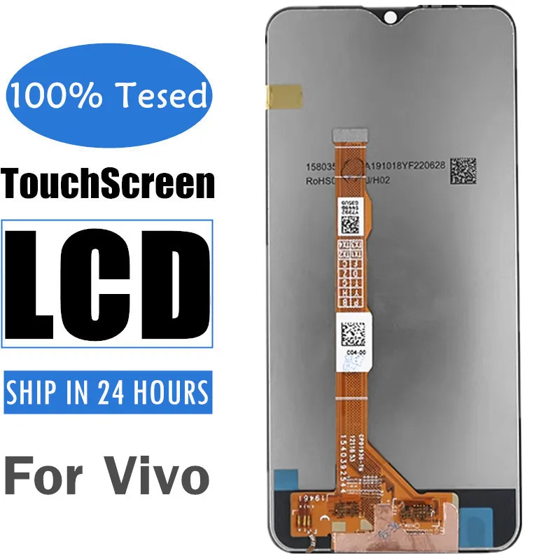 

Black Cellphone Complete LCD Screen For Vivo Z5 i Z5i Y19 U3 Y5S Y5 S Mobile Phone TFT Display Panel TouchScreen Digitizer