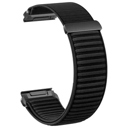 Premium Sport Nylon Strap | QuickFit 22mm & 26mm | Durable & Comfortable Watchband Bracelet - QuickFit 26mm (Black)