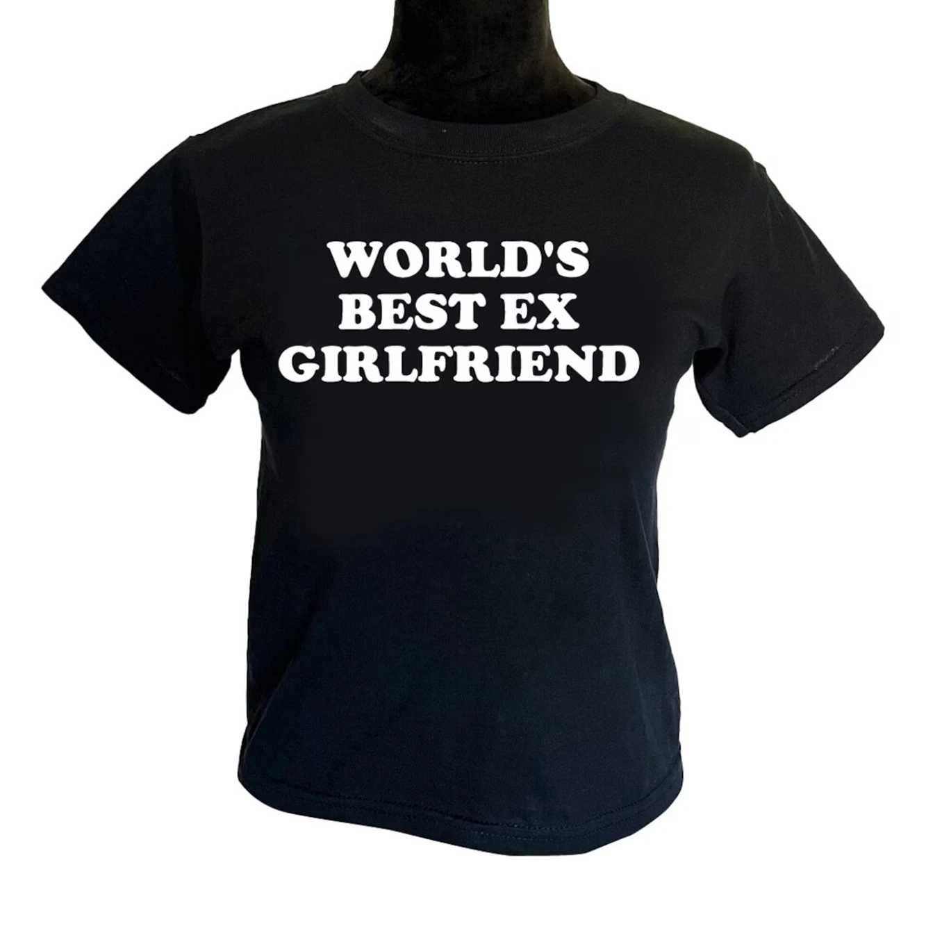 World's Best Ex Girlfriend 90s Girls T-Shirt Women's Fitted Tee Summer Cotton Trendy Top Drop Ship 5