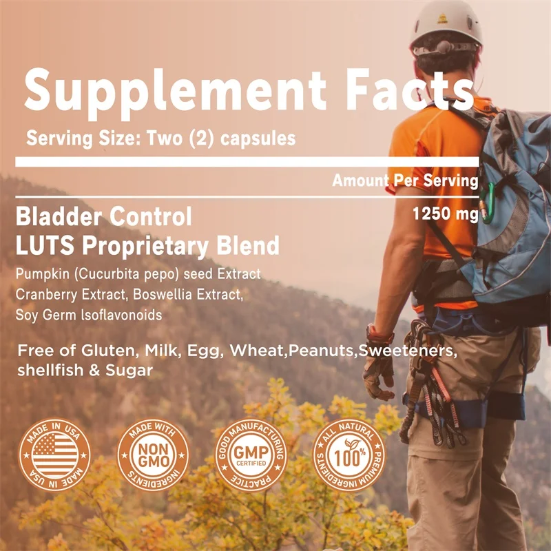 Kidney Bladder Cleanse Bladder Control Supplement-Reduce Urinary Frequency and Urgency, Improve Urination