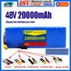 13S3P 48V 20000mAh 20Ah 18650 Lithium-ion Battery Pack with 1000W BMS for 54.6V 1