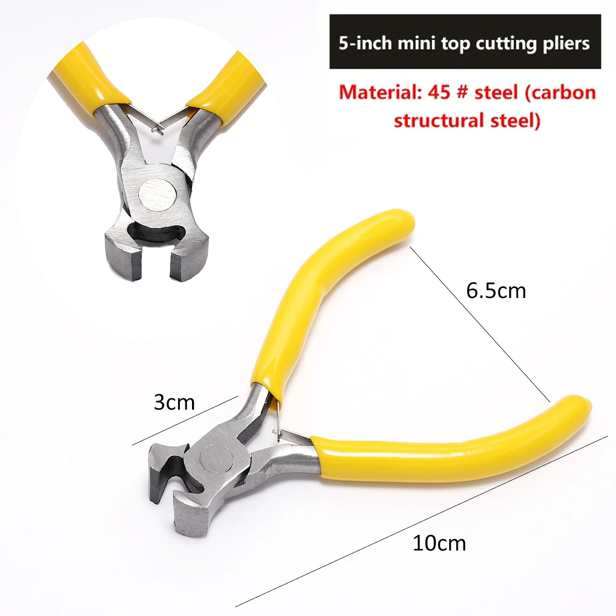 Watchmakers' Precision Winding Stem Cutter Pliers