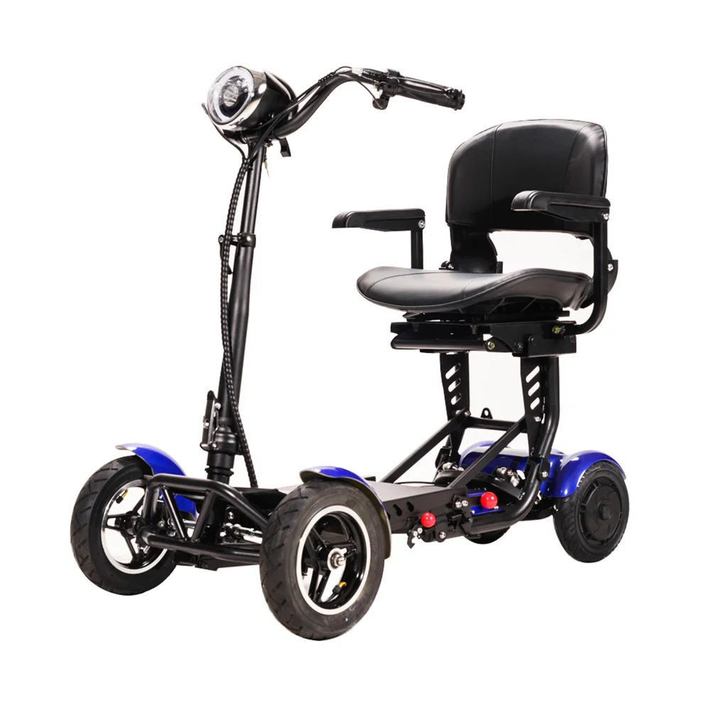 America Popular mini smart cheap 4 wheel electric scooter fastest folding electric scooter bike