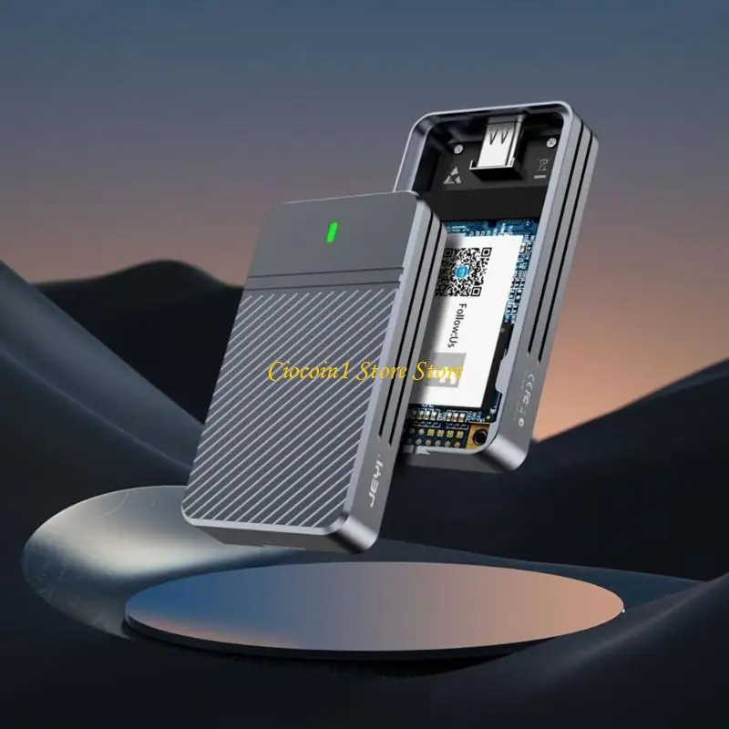 A3PC-Aluminiumlegierungs-mSATA-zu-TypC-SSD-Gehäuse für stabile und schnelle Übertragung – Detail 8