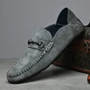 All-match Loafers for Men Fashion Soft Sole Social Flats Casual Driving Flats Slip-on Male Moccasins Mens Slip on Dress Footwear 5