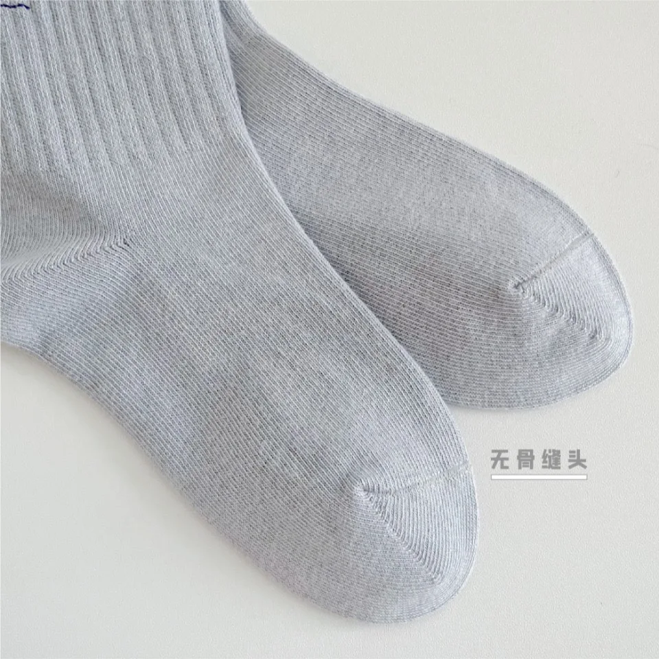 autumn and winter children's socks baby cotton embroidered boys and girls casual sports socks medium tube 12 S4aa839843e6643a899154a9c65386b52Z