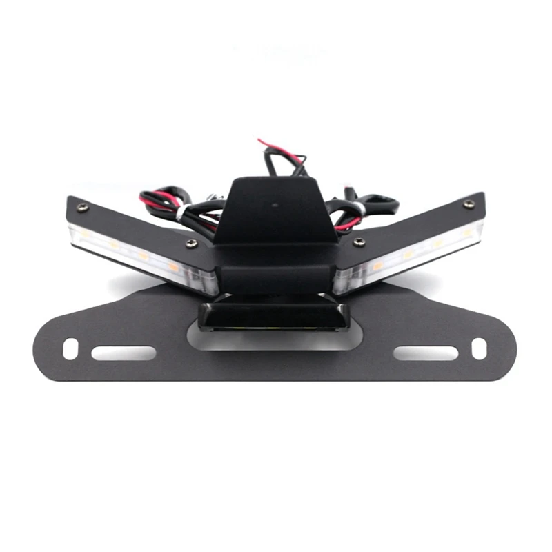 

Motorcycle License Plate Holder For Ducati Panigale V4 R S 2018-2022 V4S V2 Rear Tail Tidy Fender Eliminator LED Bracket Parts
