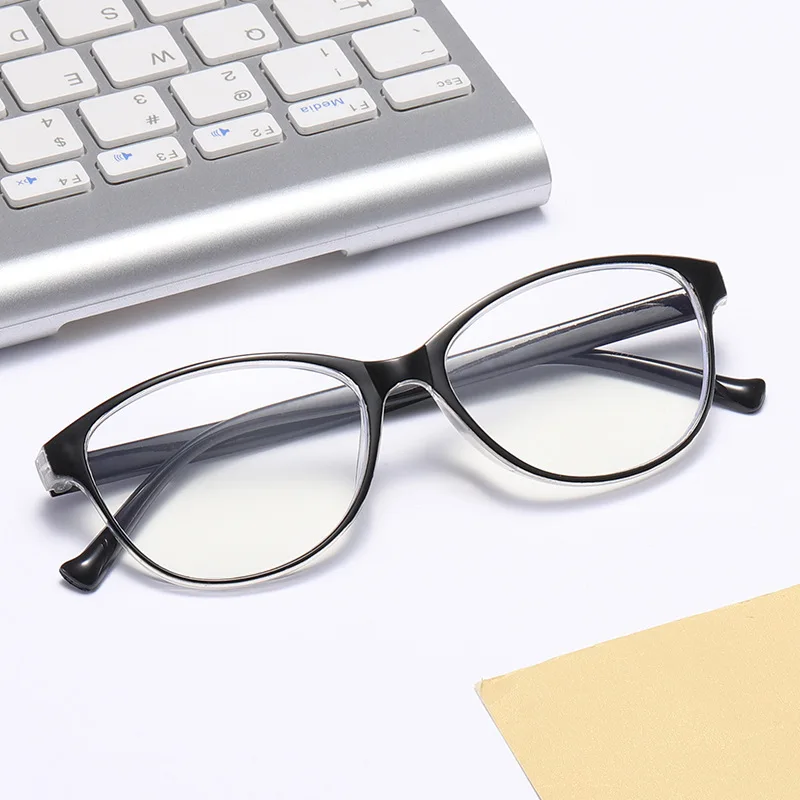 2023 Fashion Reading Glasses Women Anti Blue Light Computer Presbyopic Eyeglasses Diopter +1.0 1.5 2.0 2.5 3.0 3.5 4.0