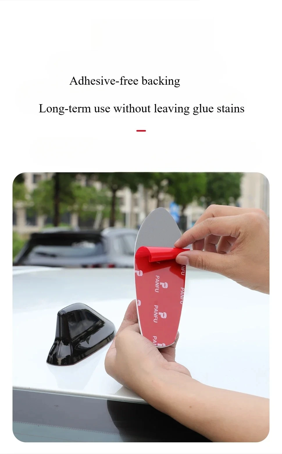 For Toyota 9th Generation Camry 2024 2025 Car Shark Fin Antenna Cover Base Replacement Car Roof Exterior Accessories Decoration detail image 9