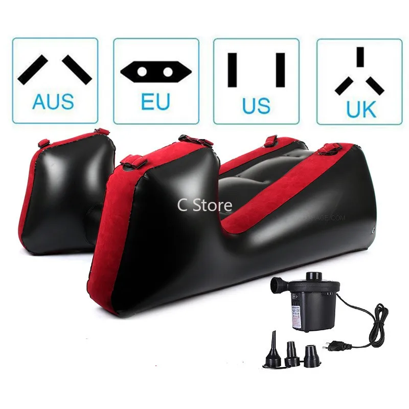 

Sex Sofa Inflatable Pillow Sex Furnitures For Couple Deeper Position Support Erotic Love Chair BDSM Open Leg Bondage Cushion