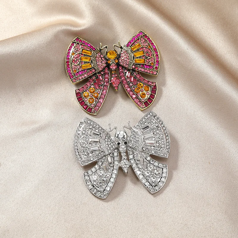 Exaggerate Sparkling Cyrstal Butterfly Brooch Pins For Women Fashion Jewelry  Gift Big Size Badge Hot Brooches - Brooches - AliExpress