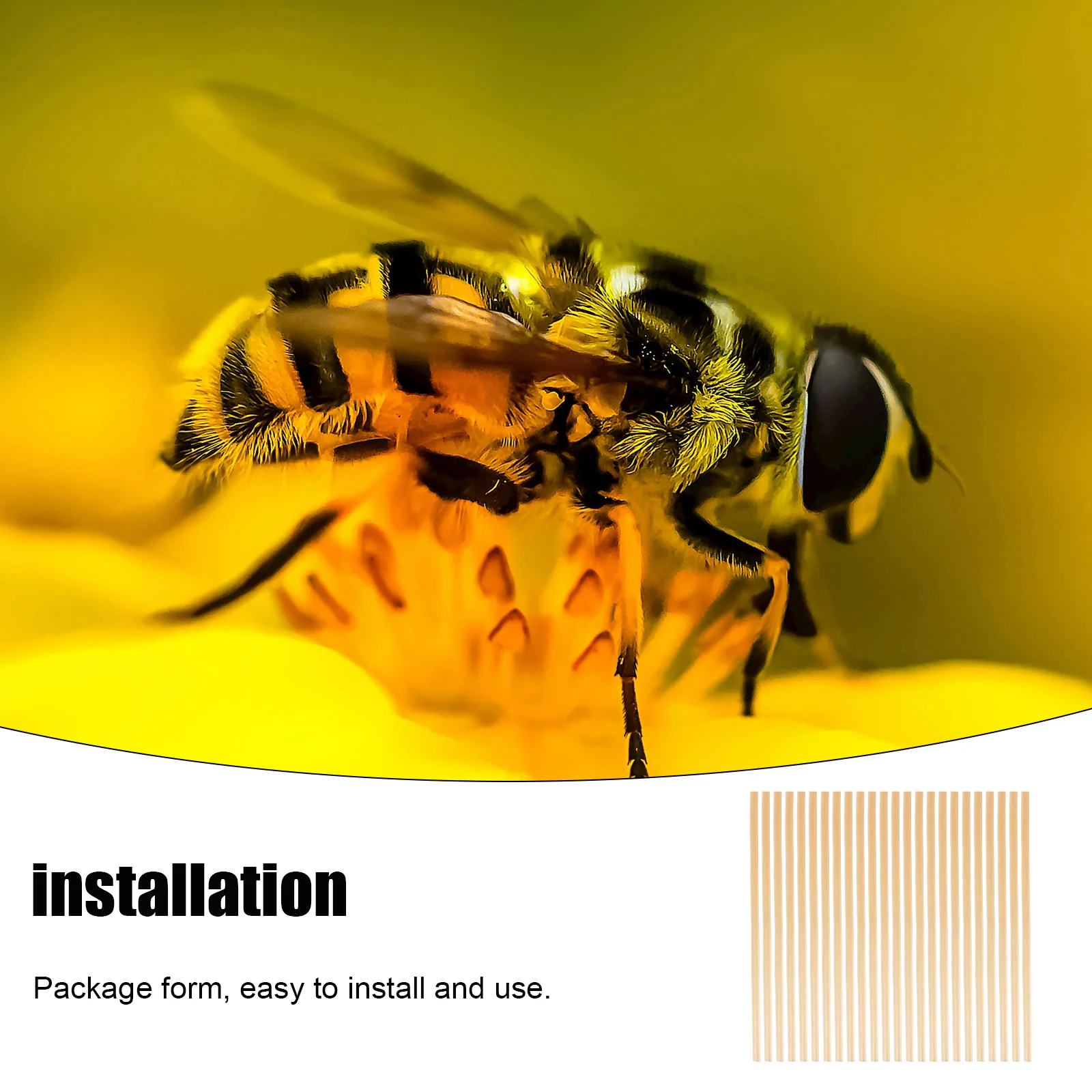 100 Pcs Bee Nesting Tubes Straw Bees Tubes Replacement Nesting Tube Refill Inserts Beekeeping Tools Garden Supplies