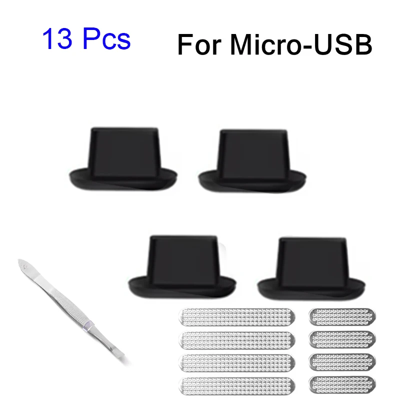13 x For Micro Plug