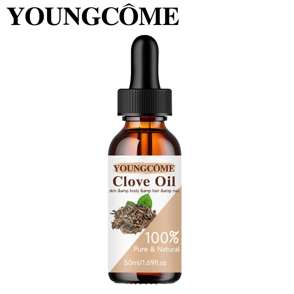 Clove essential oil helps keep skin hydrated and improves skin elasticity shine facial care Moisturizing Repair Anti-aging 6