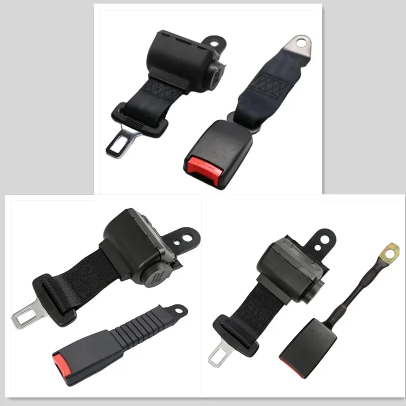 

Universal 1.2M Golf Cart Bus Forklift Belt Two-Point Automatic Retractable Safety Belt Cover