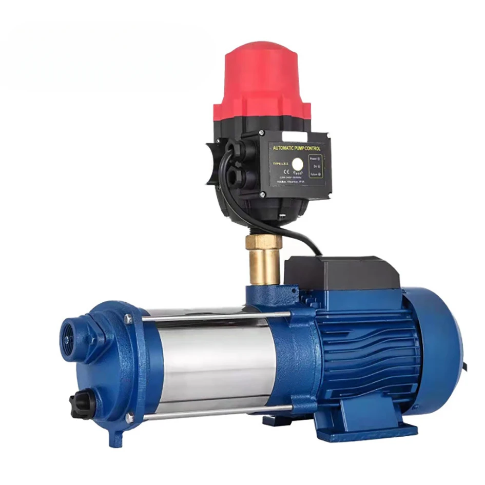 Cross-Border Stainless Steel Self-Priming Screw Pump Household Industrial Tap Water Booster Pump Well Use High