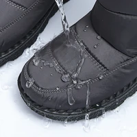 2024 Waterproof Snow Boots for Women Winter Shoes Faux Fur Plush Ankle Boots Woman Plus Size Non-Slip Warm Cotton Botas Mujer - Image 3