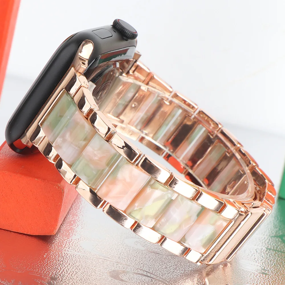 Dual-Tone Adjustable Band for Smartwatch - Unisex Strap Bracelet