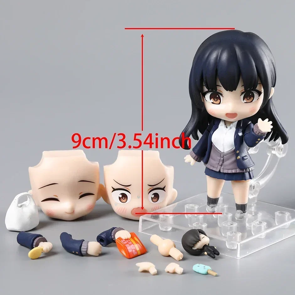 Anna Yamada 2220 The Dangers in My Hear Collectile Model Action Figure Anime Kawaii Doll Toy Gift