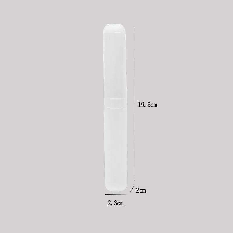 10Pcs Travel Portable Toothbrush Cup Bathroom Toothpaste Holder Storage Case Box Organizer Travel Toiletries Storage Cup New Cre