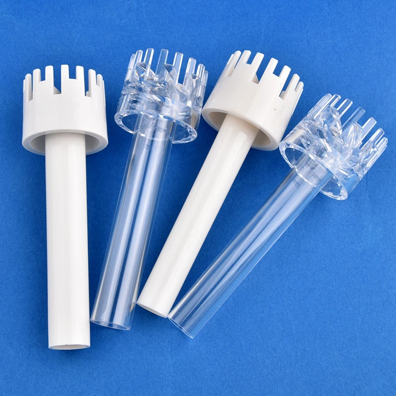 Aquarium Skimmer Acrylic Lily Pipe Spin Surface Inflow Aquarium Water Plant Filter Cleaning Tool Fish Tank Accessories 12~20mm aquarium water filter